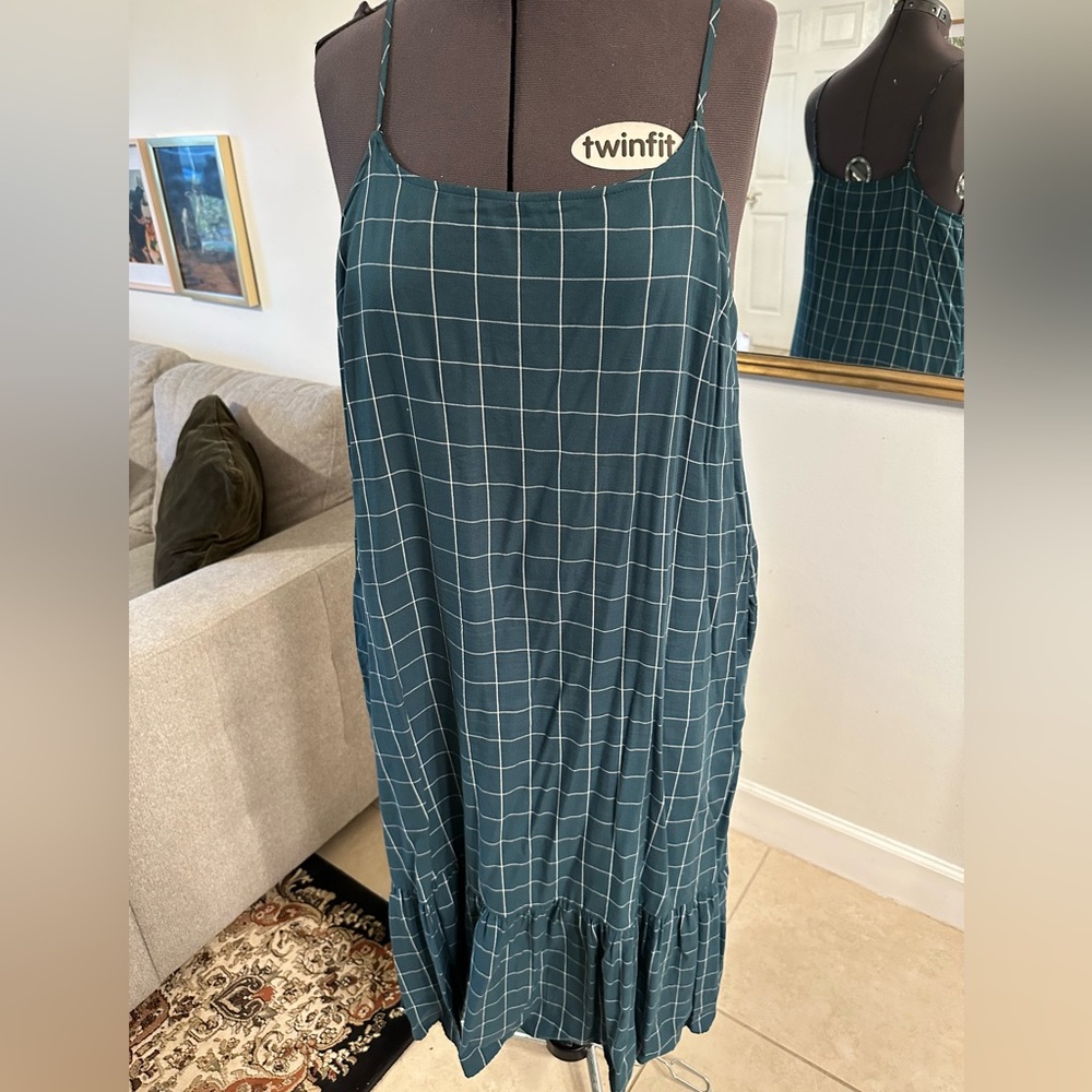 Spaghetti Strap Midi Dress